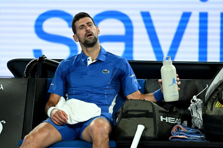 Djokovic avanzó a la tercera ronda pero sigue sin mostrar su mejor versión. Foto: EFE