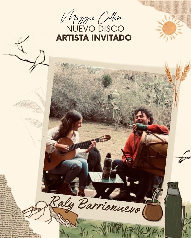 Maggie colaboró con Raly Barrionuevo para su segundo álbum. Maggie colaboró con Raly Barrionuevo para su segundo álbum.