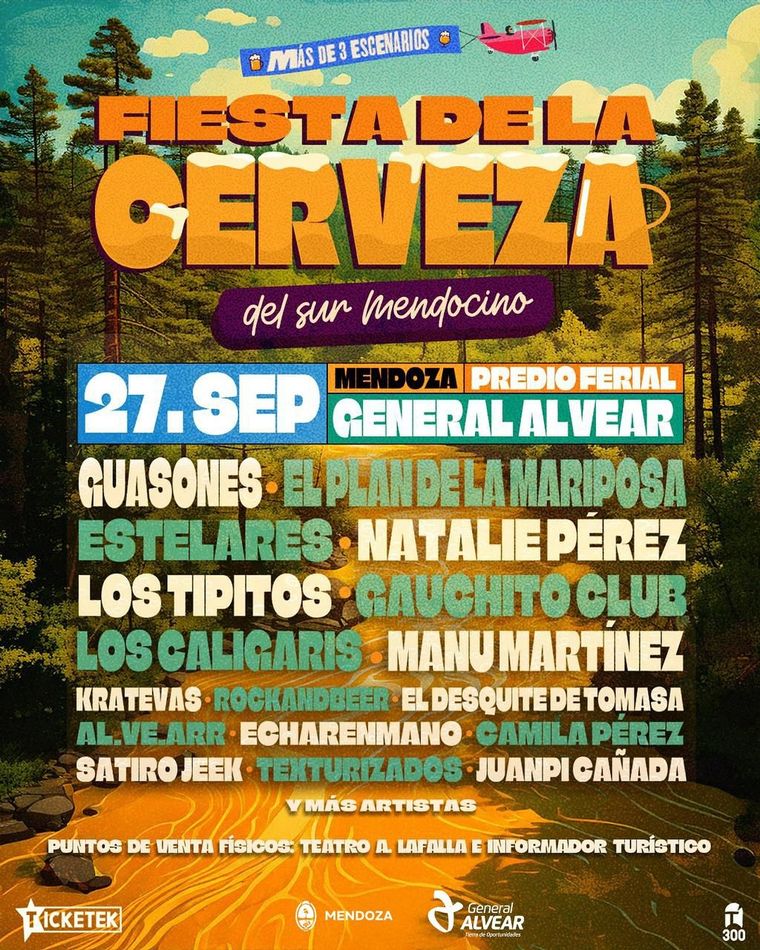 El sur mendocino se prepara para vivir su primera gran Fiesta de la Cerveza El sur mendocino se prepara para vivir su primera gran Fiesta de la Cerveza