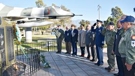 La IV Brigada de la Fuerza Aérea conmemoró un nuevo Bautismo de Fuego de su institución.&nbsp;