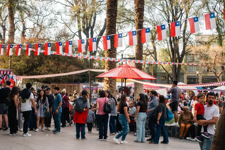 Esperan la llegada de muchos visitantes a la Plaza Chile.&nbsp;