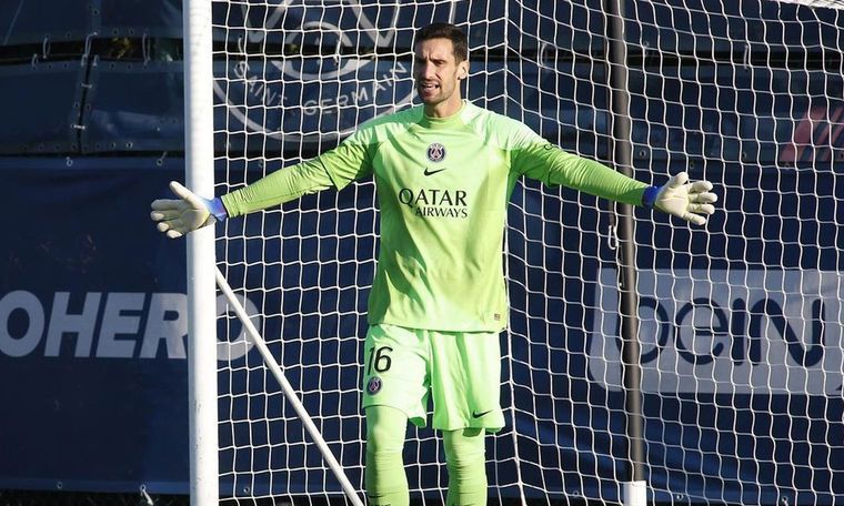 Sergio Rico es el arquero suplente. Foto: Instagram Sergio Rico