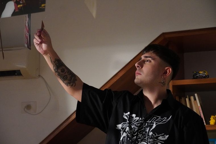 Santy-P lanzó su primer disco de estudio. Foto: Gentileza LEB Entertainment