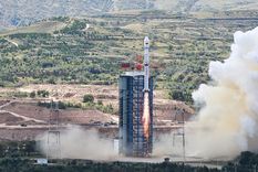 Lanzamiento de un cohete Long March 4B desde el Centro de Lanzamiento de Satélites de Taiyuan, China, el 7 de septiembre de 2020. Foto: RT