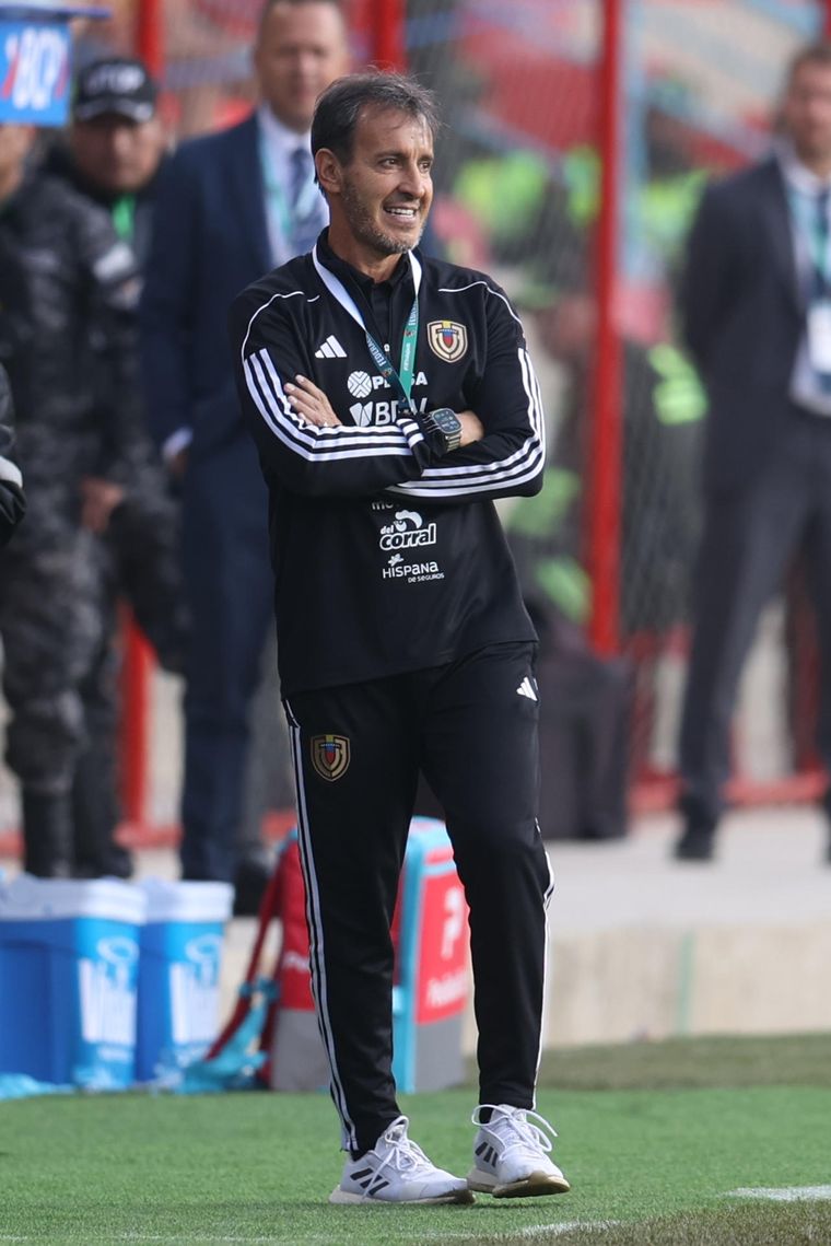 Batista habló sobre lo que fue jugar a 4150 metros de altura. Foto: EFE