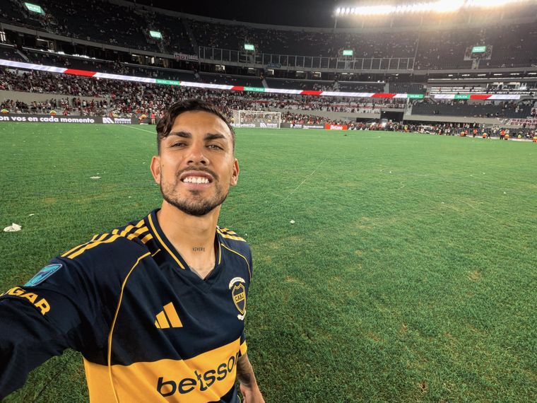 Leandro Paredes habló de su gol en el Superclásico.