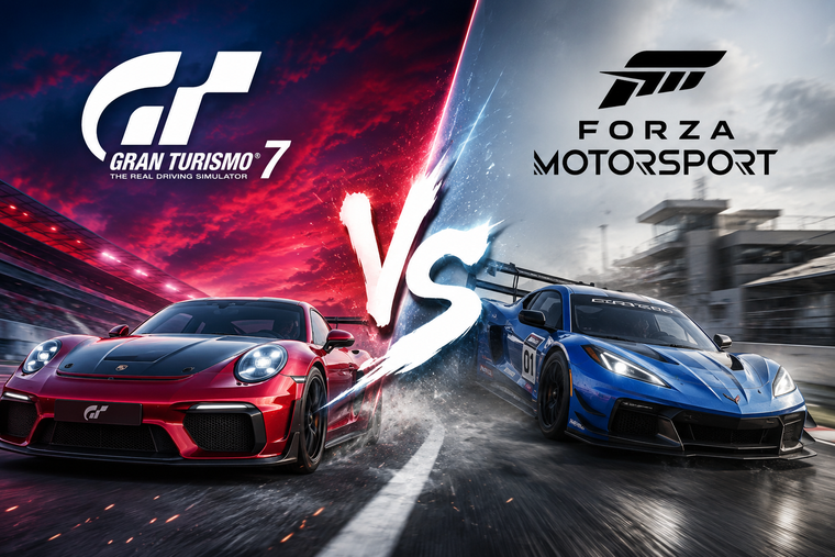 Gran Turismo 7 y Forza Motorsport ofrecen simulación realista, pero con enfoques diferentes para cada jugador.