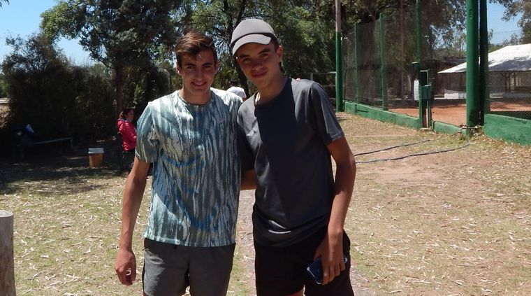 Federico Pérez y Bautista Masiero Foto: Juan Borsani/MDZ