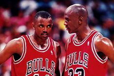 Craig Hodges y Jordan.