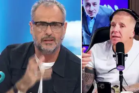 El contrapunto entre Jorge Rial y Alejandro Fantino por la situación de Javier Milei. El contrapunto entre Jorge Rial y Alejandro Fantino por la situación de Javier Milei.