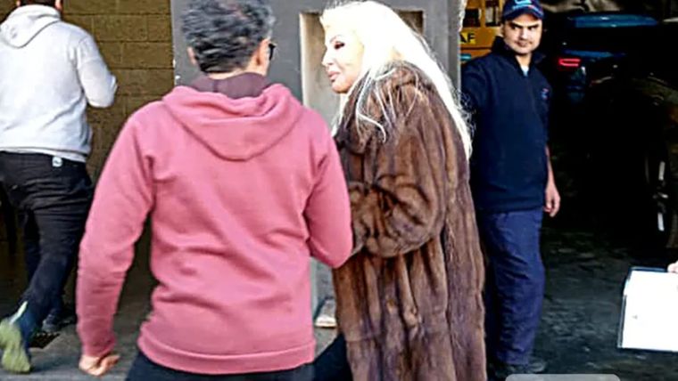 Susana en los estudios de El Eternauta. Susana en los estudios de El Eternauta.