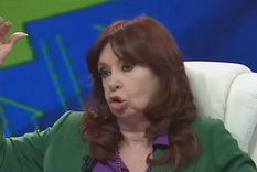 Cristina Fernández de Kirchner protagonizó un exitoso regreso a un estudio de televisión, pero no le alcanzó para ganar la tabla del día. Foto: Captura TV