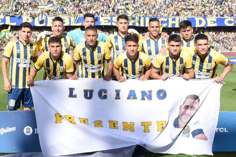 La formación de Central para el duelo con Defensa. Foto: @RosarioCentral