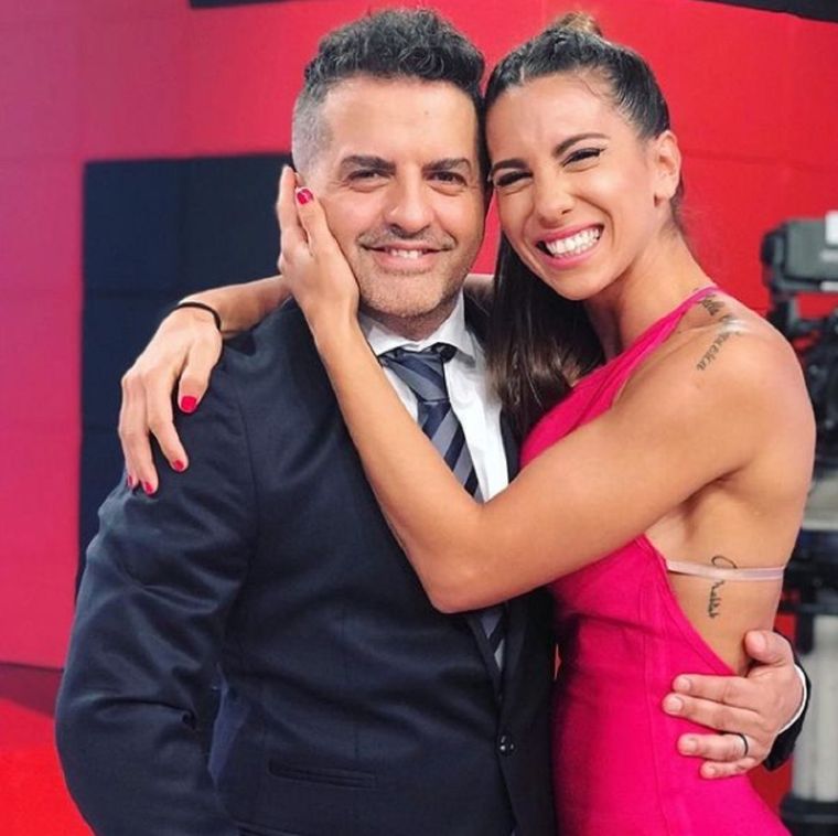 Ángel de Brito y Cinthia Fernández Foto: Instagram