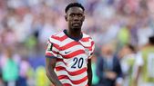 Florain Balogun fue expulsado en el duelo ante Bosnia. Florain Balogun fue expulsado en el duelo ante Bosnia.
