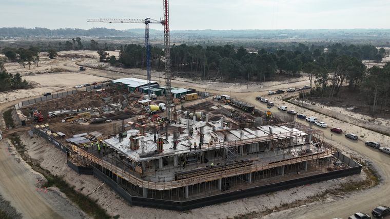 Avance en una de las unidades en +Colonia. Avance en una de las unidades en +Colonia.