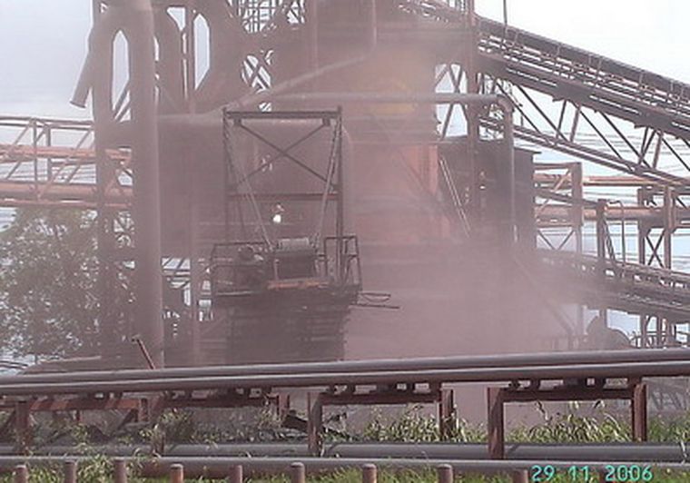 La planta de la siderúrgica argentina