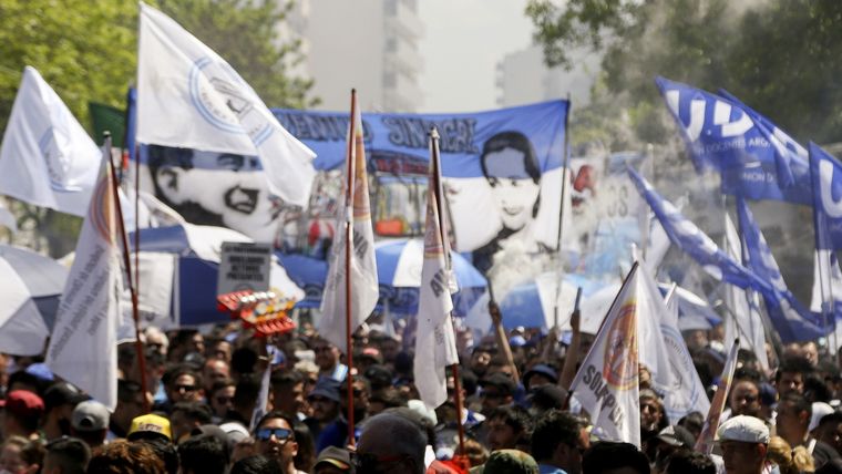 La marcha comenzará a las 12. Foto: NA