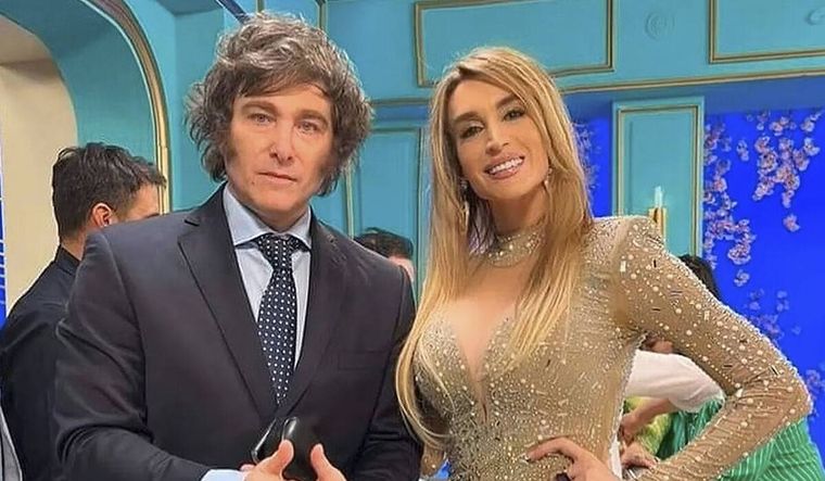 Javier Milei y Fátima Flórez se conocieron en el programa de Mirtha Legrand.