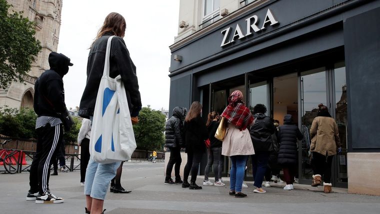 Zara abre sus puertas y rompe todas las reglas. Foto: Gentileza