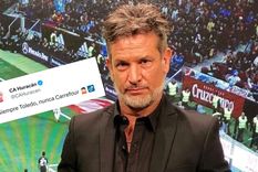 Diego Díaz reaccionó al posteo de Huracán. Foto: Redes Sociales Diego Díaz reaccionó al posteo de Huracán. Foto: Redes Sociales