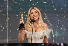 Wanda Nara se llevó el Martín Fierro por Mejor labor en conducción femenina.