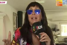 Moria Casán mostró cómo es su casa de Parque Leloir La One tiene un living con escenografía y duendes, entre otras curiosidades Foto: Captura de video América TV