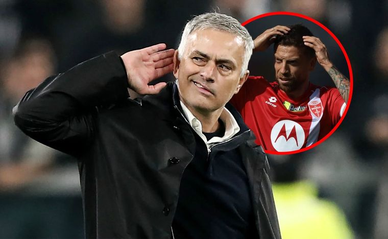 Mourinho le contestó al Papu Gómez. Foto: MDZ