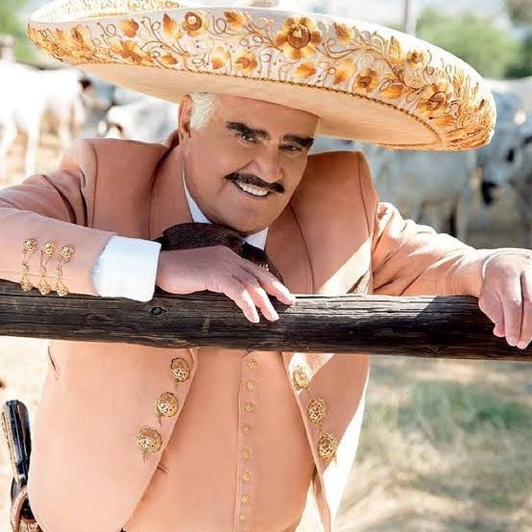 Vicente Fernández fue uno de los emblemas de la música regional de México. Foto: Instagram