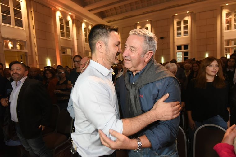 Luis Petri y Julio Cobos Foto: Maximiliano Ríos/MDZ