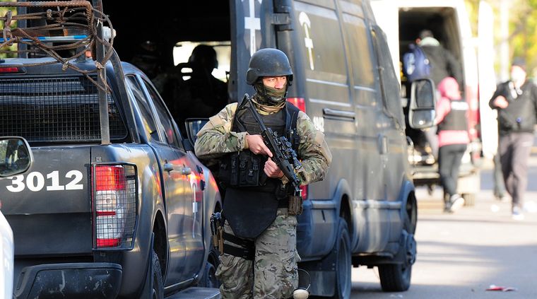 En guardia La Policía concretó algunos operativos sorpresa para desbaratar a una banda la semana pasada. Foto: ALF PONCE / MDZ