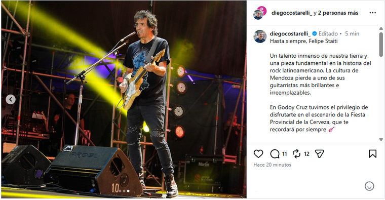 Diego Costarelli en Instagram. Diego Costarelli en Instagram.