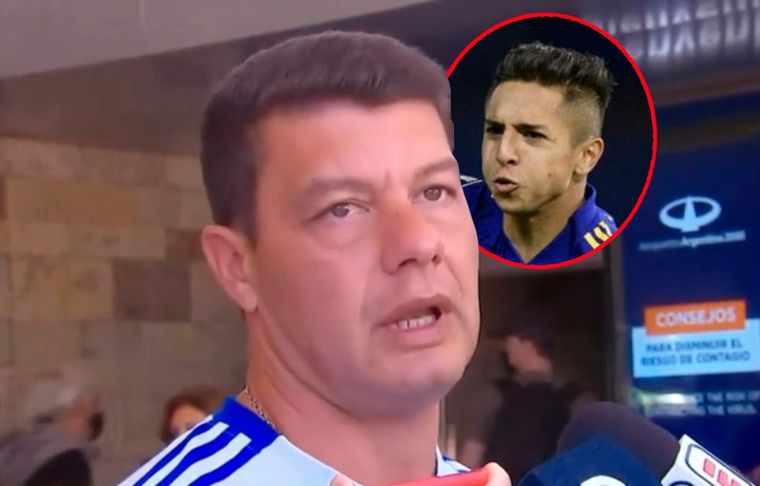 Battaglia habló de la indisciplina de Agustín Almendra.