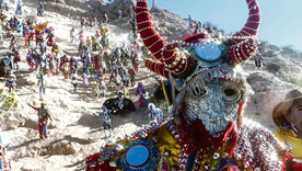 El pueblo jujeño de Uquía se prepara para vivir una de sus celebraciones más emblemáticas en Carnaval: la tradicional bajada de los diablos. Foto: Todo Jujuy El pueblo jujeño de Uquía se prepara para vivir una de sus celebraciones más emblemáticas en Carnaval: la tradicional bajada de los diablos. Foto: Todo Jujuy