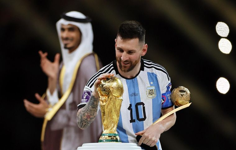 Messi y la Copa del Mundo: cómo esperamos esta foto. Foto: EFE