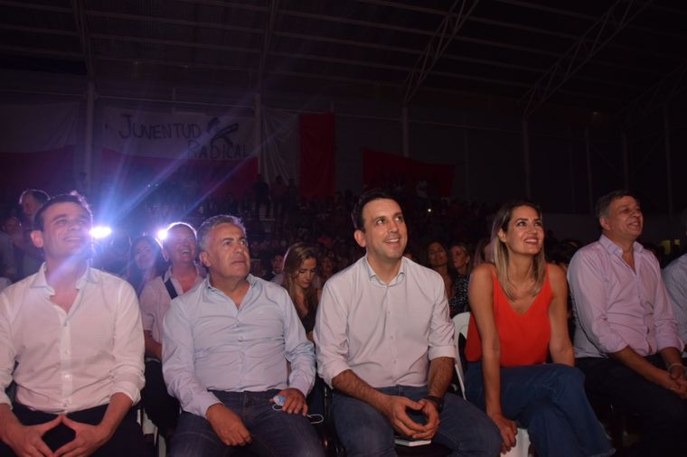 Cornejo, Zalazar, Losada y más dirigentes radicales Foto: Gentileza