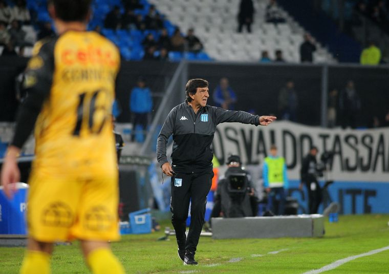 El DT analizó el triunfo en el Cilindro. Foto: Fotobaires