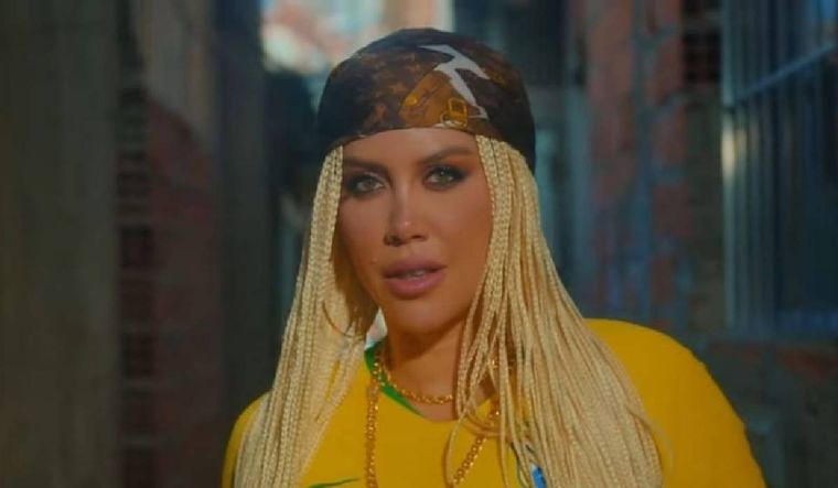 Wanda Nara lanzó su nueva canción O bicho vai pegar.