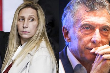 Karina Milei y Mauricio Macri. Karina Milei y Mauricio Macri.