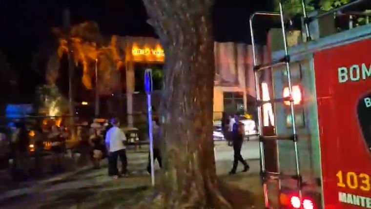 Derrumbe boliche Costanera