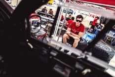 Juan Cruz Yacopini listo para la acción. Foto: Instagram