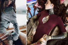 cande tinelli y un topless para reconciliarse con sus seguidores