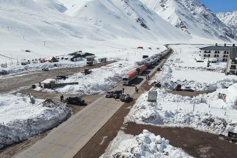 El paso a Chile se encuentra habilitado en ambos sentidos de circulación.