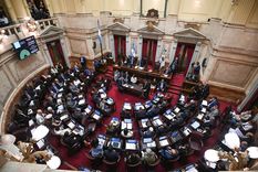 Cruces y polémica por lo ocurrido en la sesión Foto: Prensa Senado