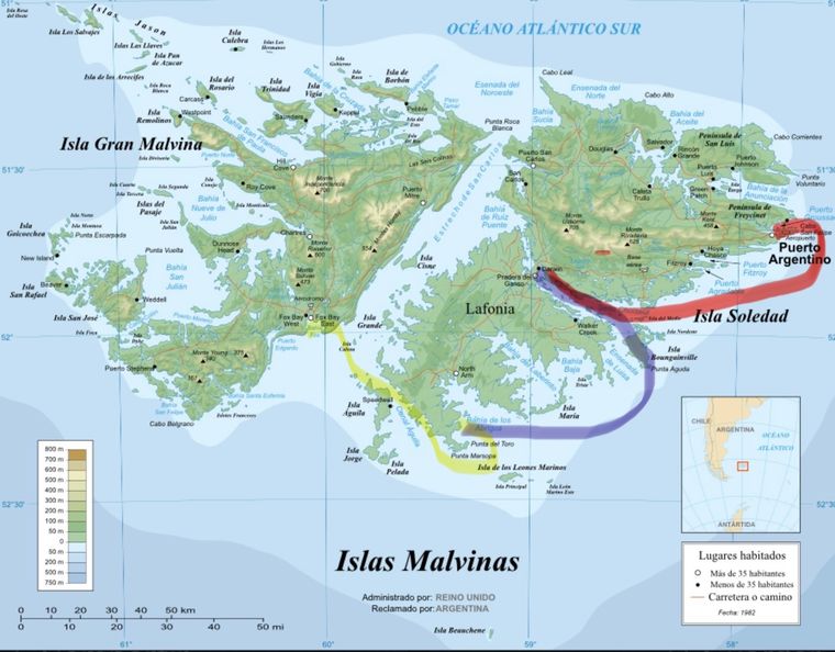 Las tres etapas del Caoba en la primera semana en las islas Foto: Gentileza
