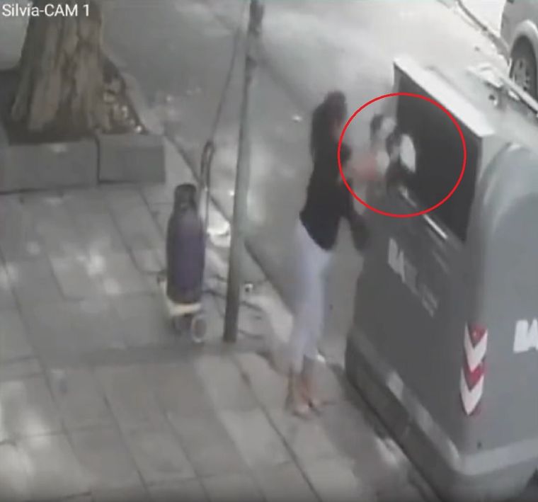 Las imágenes del hecho Foto: Captura del video