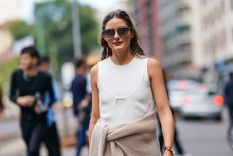 Olivia Palermo tiene los consejos ideales para llevar pantalones culotte. ¿Te apuntas? Foto: Harpers Bazaar