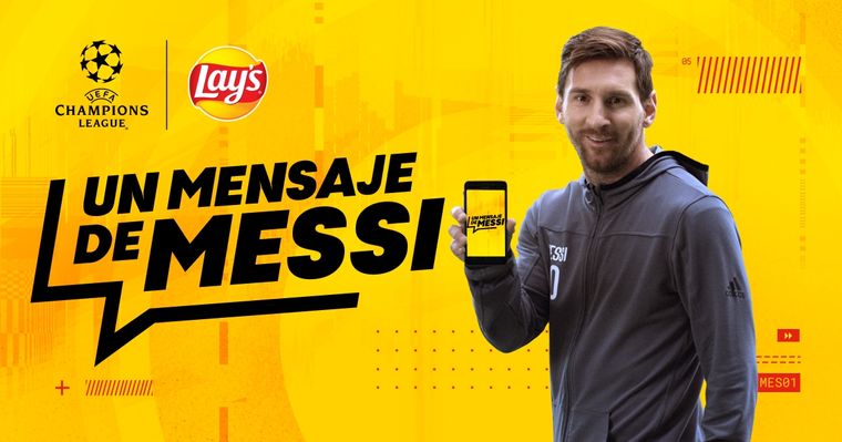 “Messi mensajes, una herramienta personalizada para recibir saludos personalizados de Lionel. Foto: Messi Messages (messimessages.com)