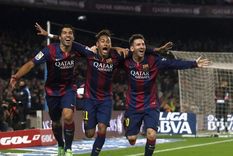 La MSN. Amigos dentro y afuera de la cancha Foto: Barcelona