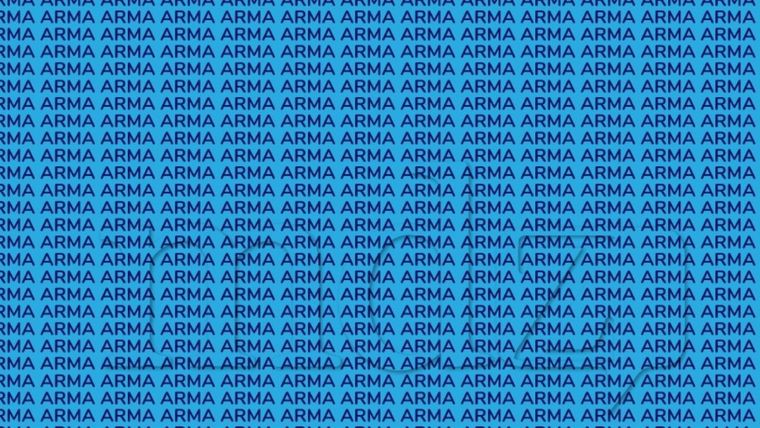 Acertijo visual, reto visual, palabra Fuente: MDZ Online